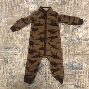 Dinosaur Fleece Bodysuit